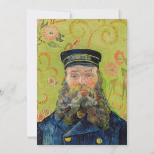 Invitation Vincent Van Gogh - Postman Joseph Roulin