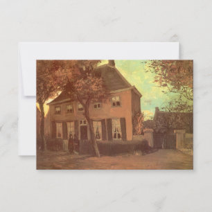 Invitation Vincent van Gogh - Presbytère à Nuenen