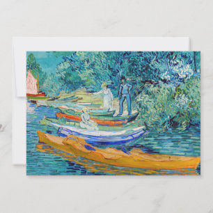 Invitation Vincent van Gogh - Rive de l'Oise à Auvers