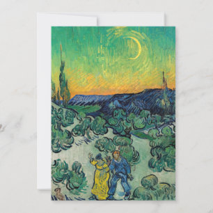 Invitation Vincent van Gogh - Une promenade au crépuscule