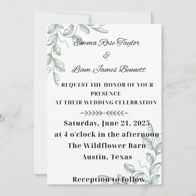 Invitation Vins en boue (Devant)