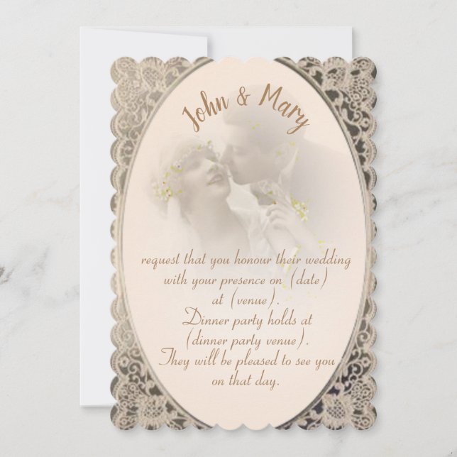 Invitation Vintage (Devant)
