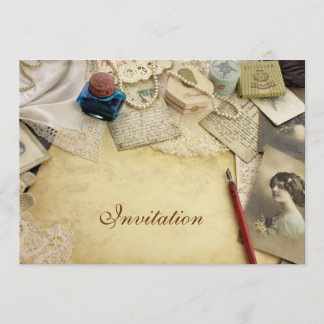 Invitation Vintage