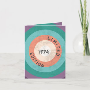 Invitation Vintage 1974 édition limitée 50e anniversaire