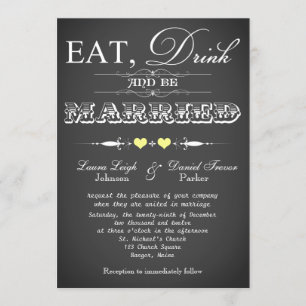 Invitation vintage 4 de mariage de tableau de