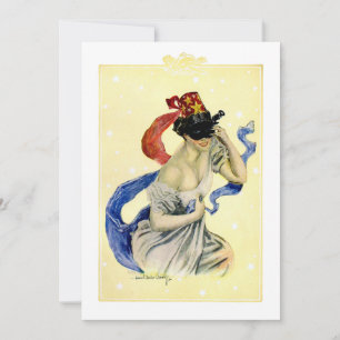 Invitation Vintage 4 juillet Patriotique