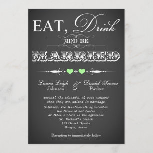 Invitation vintage 5 de mariage de tableau de