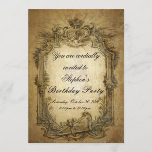 Invitation Vintage baroque