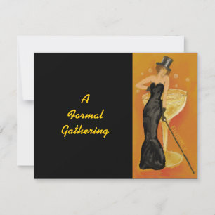 Invitation Vintage Bubbly fêter officiellement