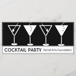 Invitation vintage Cocktail Party