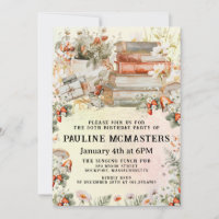 Vintage Cottagecore livre Lover 50e anniversaire