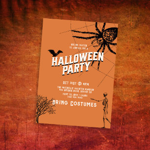 Invitation Vintage Halloween DC Party