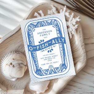 Invitation Vintage Nous Avons De La Sardine De Mer Déplacée D