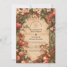 Vintage Orchard Botanical Wedding