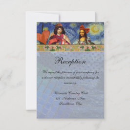Invitation Vintage Réception Inviation Russe Amusant Art