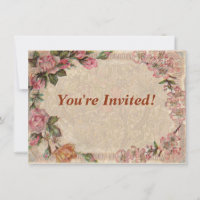 Vintage Romance Couple : Antique Rose Girly Love
