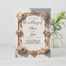Vintage Rose Gold Frame