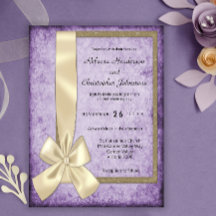 Violet Boho Rustique Mariage
