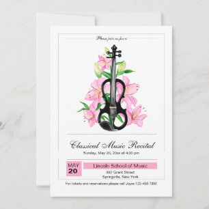 Invitation Violon Classique