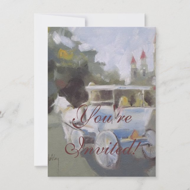 Invitation Visite De Carriage (Devant)