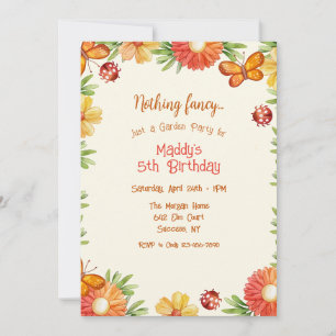 Invitation Visiteurs du jardin