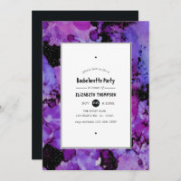 Vivid Ink Splash Bachelorette Party