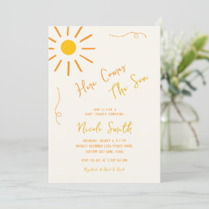 Invitation Voici le Baby shower Whimsical du fils