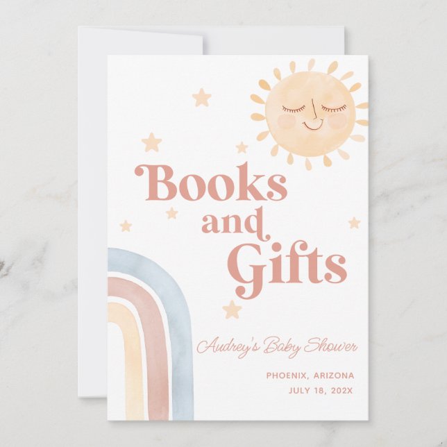 Invitation Voici les livres du Fils + cadeaux (Devant)