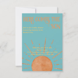 Invitation Voici l'invitation du baby shower fils