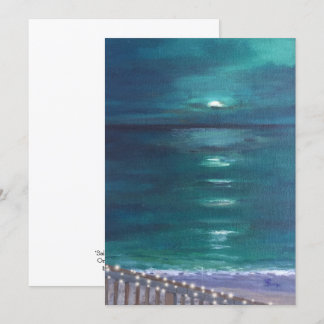 Invitation 'Voile sur le silence parfait' Art Océanique origi