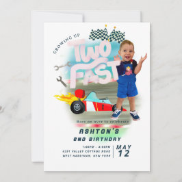 Invitation Voiture 2 rapide