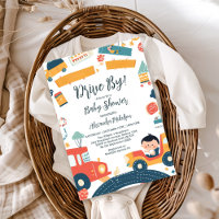 Voitures de divertissement Baby shower garçon