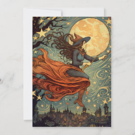 Invitation Vol de minuit de la sorcière