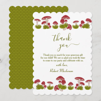 Invitation Voler Champignons Goblincore Garden Baby