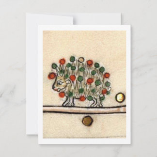 Invitation Voleur de hérisson médiéval