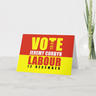 Invitation Vote Jeremy Corbyn Labour 2019
