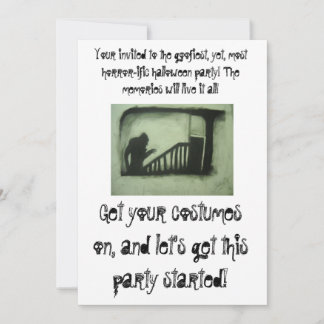 Invitation Votre invité à Halloween