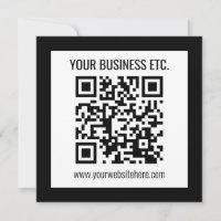 Votre nom d'entreprise et votre code QR modifié