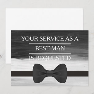 Invitation Votre service en tant que demande de témoin de mar