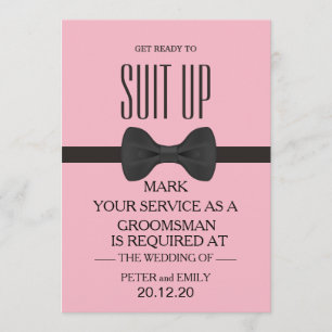 Invitation Votre service en tant que grand