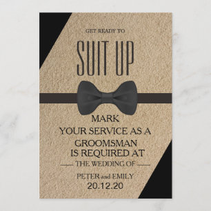 Invitation Votre service en tant que grand gardien