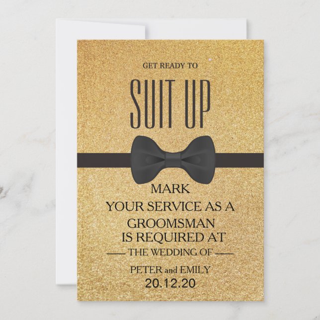 Invitation Votre service en tant qu'entreprise (Devant)