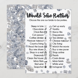 Invitation Voudrait-elle plutôt une partie de Fête de l'marié