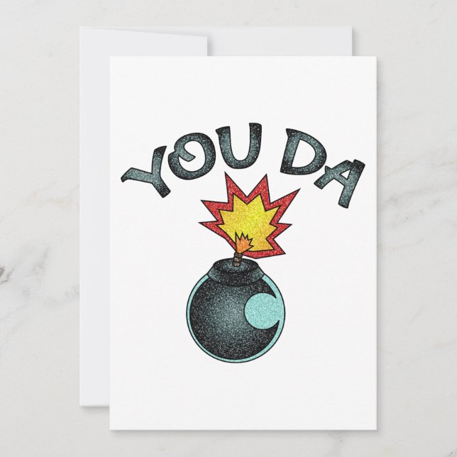 Invitation Vous Avez Bombe De Parties scintillant (Devant)