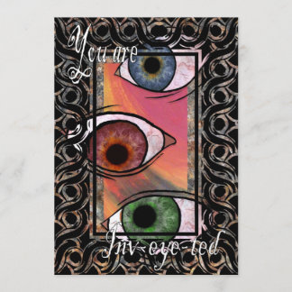 Invitation Vous êtes à l'oeil nu
