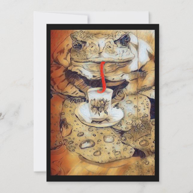 Invitation Vous êtes cordialement invité à 🫖 thé (Devant)