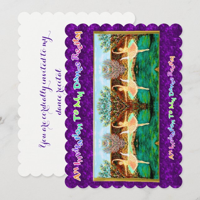 Invitation Vous êtes cordialement invités à mon considérant (Devant / Derrière)