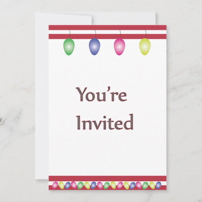 Invitation Vous êtes invité (Devant)