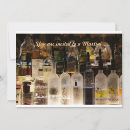 Invitation Vous êtes invité à un Martini ......