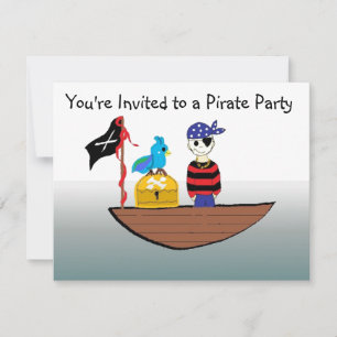 Invitation Vous êtes invité à une Pira...